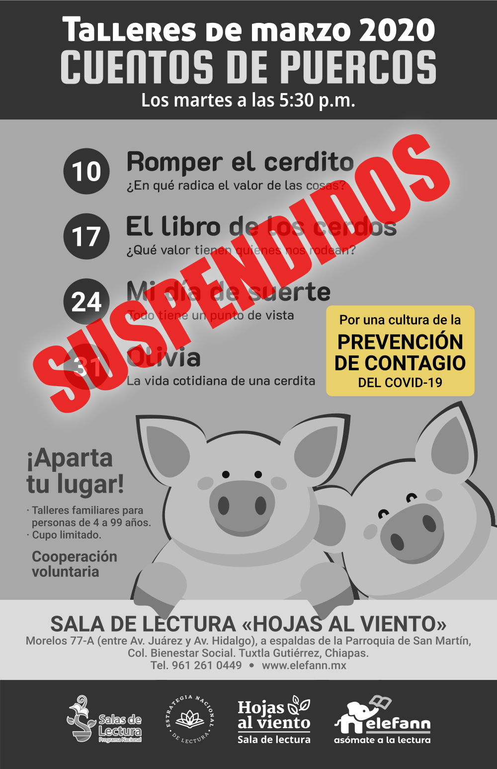Cuentos de puercos – SUSPENDIDOS