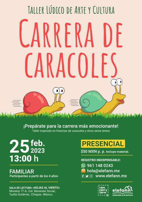 Carrera de caracoles